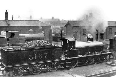 Johnson 0-6-0 locomotive 3167 photo by F.Dean