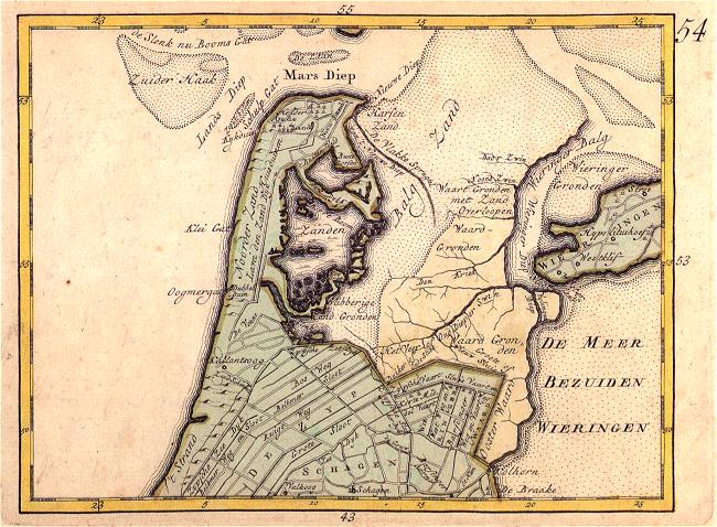Noord-Holland in 1773