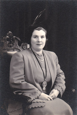 Vera Blomfield Mayoress of Kings Lynn