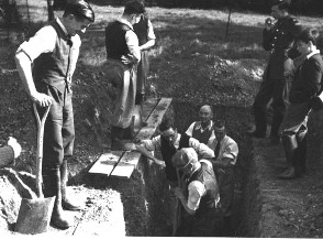 Slit trench 1939
